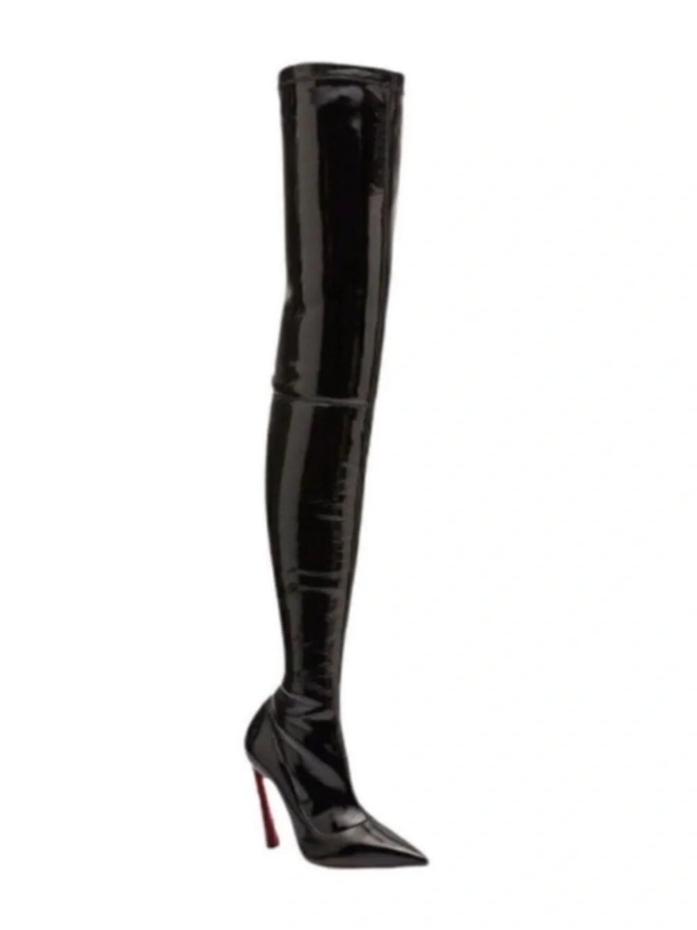 Christian Louboutin CONDORA BOTTA ALTA 100 over the knee boots RETAIL 2995